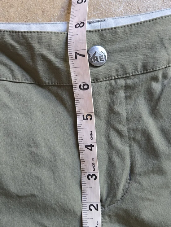 Rei Womens Nylon Convertible Capri Pants Size 6 Olive - Picture 15 of 16